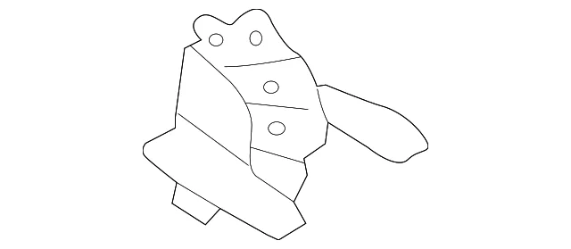 Trim Panel Assembly Bracket - Mazda (T001-68-412)