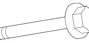 Clutch Bolt - Mazda (9945-40-885B)