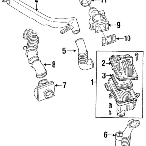 Upper Cover - Mazda (B6S7-13-Z01)
