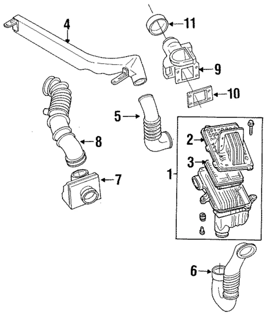 Upper Cover - Mazda (B6S7-13-Z01)