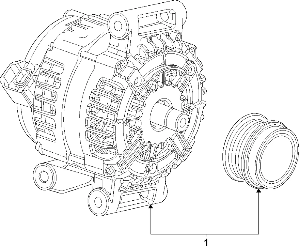 Alternator - Mazda (ZZC1-18-300D)