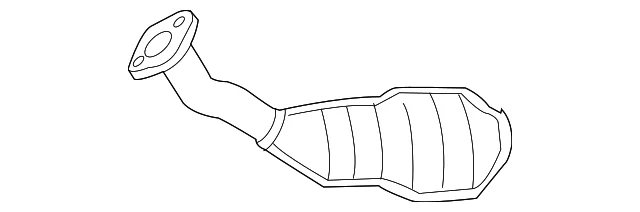 Catalytic Converter - Mazda (1FAC-20-50XA)