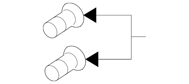 Engine Oil Cooler Line Connector - Mazda (9938-11-400)