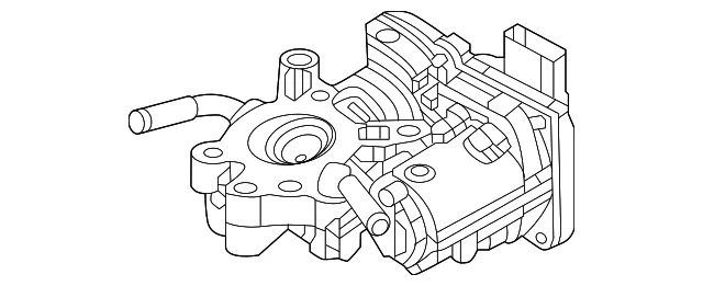 Valve Egr Control - Mazda (P5TA-20-3C0B)