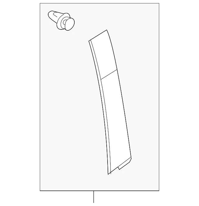 Door Applique - Mazda (VA42-50-M20A)