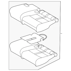 Seat Cushion Foam - Mazda (KEVH-88-26Y-02)