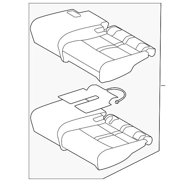 Cushion Assembly - Mazda (KEVW-88-26Y-27)
