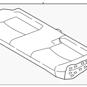 Seat Cushion Foam - Mazda (D10K-57-200C-05)