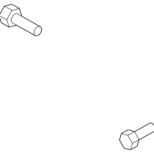 Lock Support Mount Bolt - Mazda (9XF0-00-13X1)