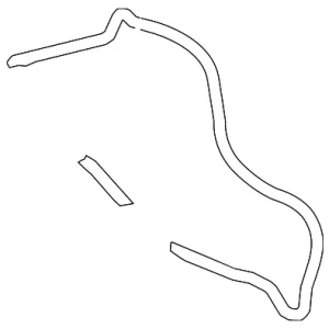 Engine Water Pump Gasket - Mazda (ZZJ1-15-116)