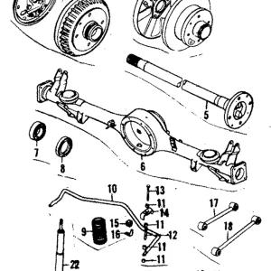 Transverse Link Mount Bracket - Mazda (8871-28-180)