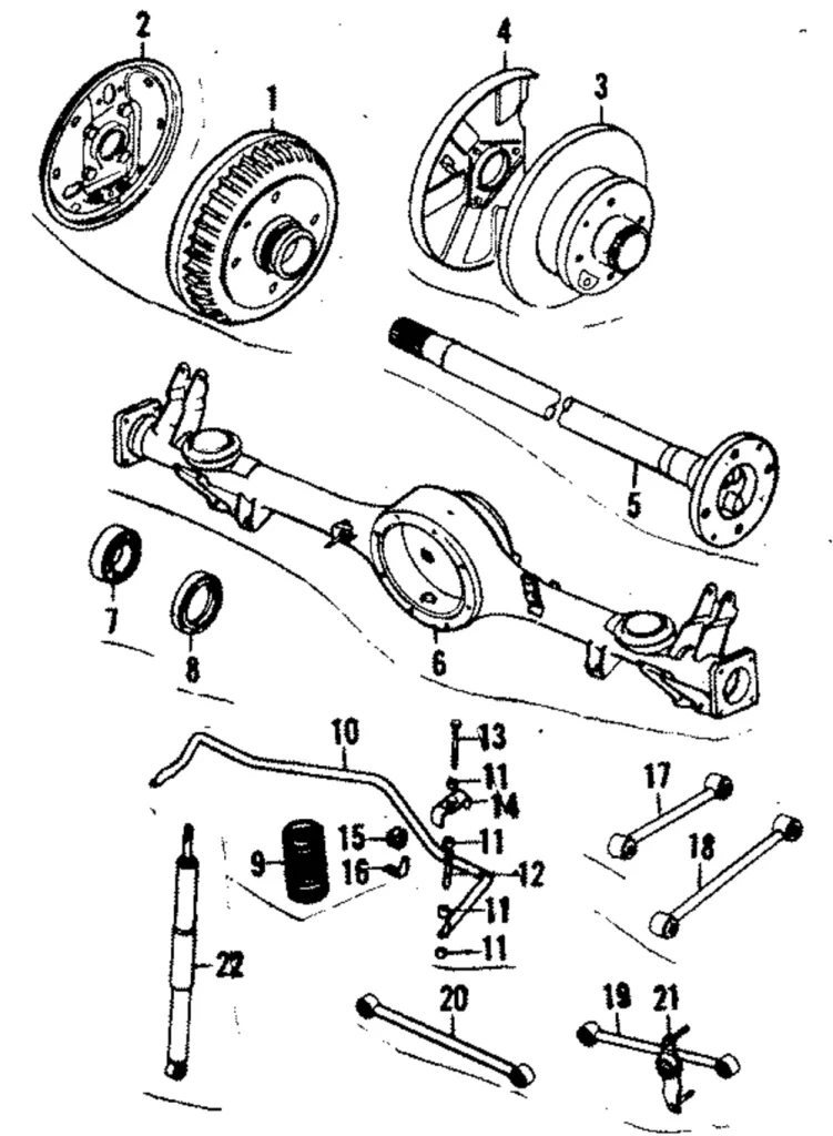 Transverse Link Mount Bracket - Mazda (8871-28-180)