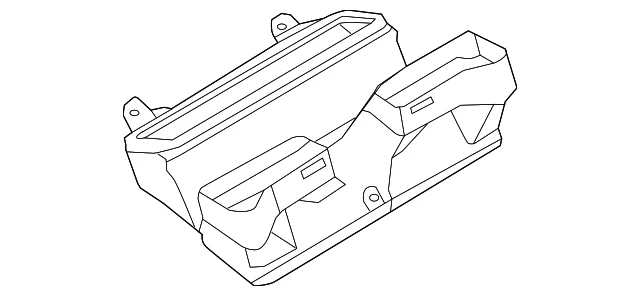 Instrument Panel Air Duct - Mazda (CG15-64-94Y)