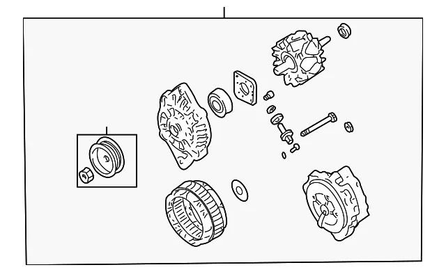 Alternator - Mazda (BP4W-18-300C)