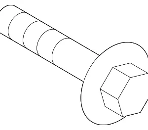 Damper Bolt - Mazda (9YA0-21-076)
