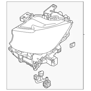 Lamp(L) Head - Mazda (KML8-51-040F)