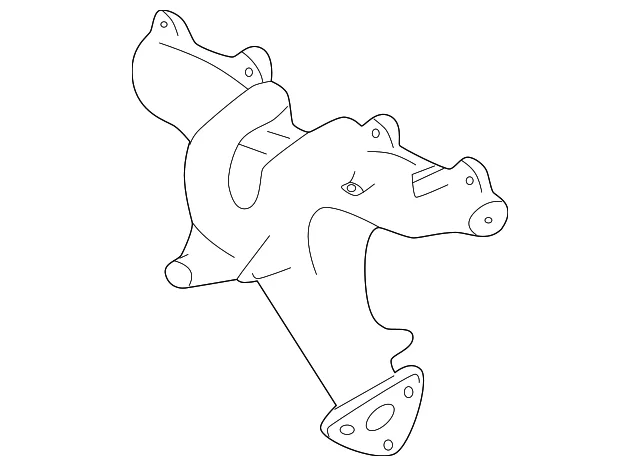 Exhaust Manifold - Mazda (BP6F-13-450B)