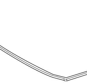 Front Weather-Strip - Mazda (BHN9-56-770A)
