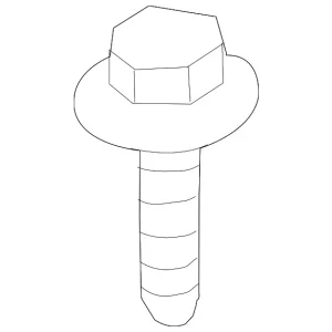 Engine Mount Bolt - Mazda (9YA0-21-00R)