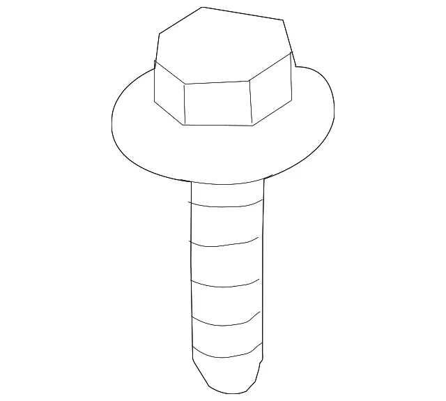 Engine Mount Bolt - Mazda (9YA0-21-00R)
