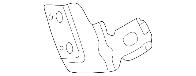 GPS Navigation Control Module Bracket - Mazda (BDTT-66-9B1A)