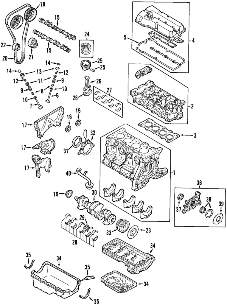 Engine Camshaft - Mazda (ZL01-12-420)