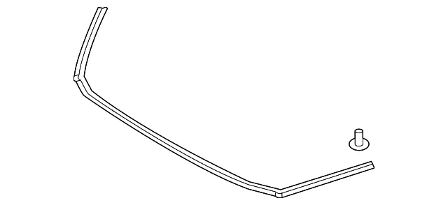 Front Weather-Strip - Mazda (BDTS-56-770B)