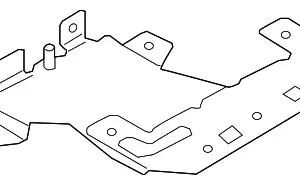 Amplifier Bracket - Mazda (D10E-66-9B0)