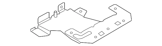 Amplifier Bracket - Mazda (D10E-66-9B0)