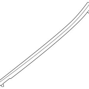 Door Window Belt Weatherstrip - Mazda (D651-50-660C)