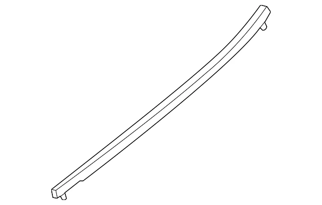 Door Window Belt Weatherstrip - Mazda (D651-50-660C)