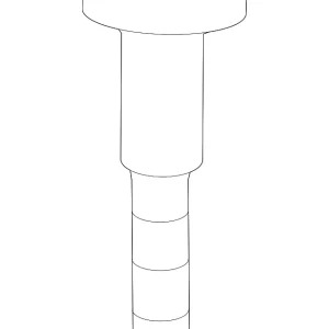 Steering Column Lock Bolt - Mazda (ZZCA-60-436)