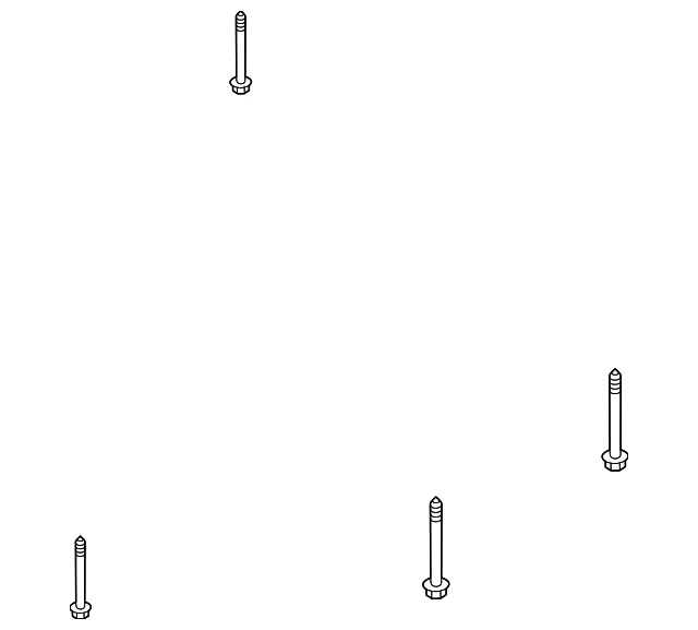 Engine Cradle Mount Bolt - Mazda (9YA0-21-23N)
