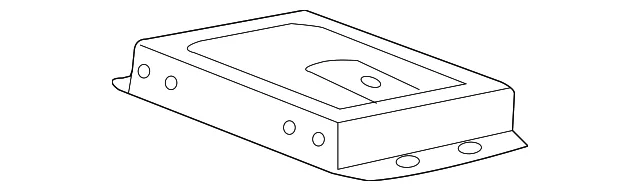 GPS Navigation Control Module - Mazda (ZZCC-67-5D4)
