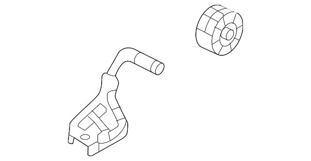 Exhaust System Hanger Bracket - Mazda (T301-40-63XC)