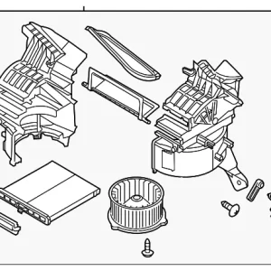HVAC Blower Case Assembly - Mazda (BAFA-61-140)