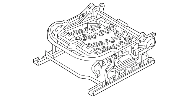 Seat Adjuster - Mazda (KRA1-88-H50A)