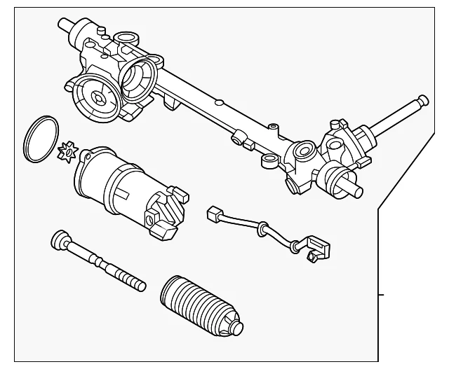 Gear Steering - Mazda (NG7D-32-110C)