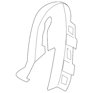Hinge Cover - Mazda (C243-88-2E4-02)