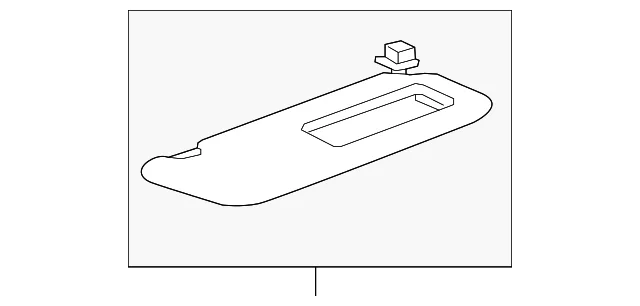 Sun Visor(L) - Mazda (VA41-69-320A-75)