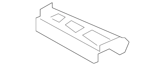 Floor Pan Cross-Member Bracket - Mazda (C235-54-620A)