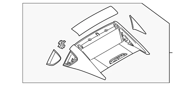 Cover Hood Rear Deck - Mazda (N291-R1-910F-6D)