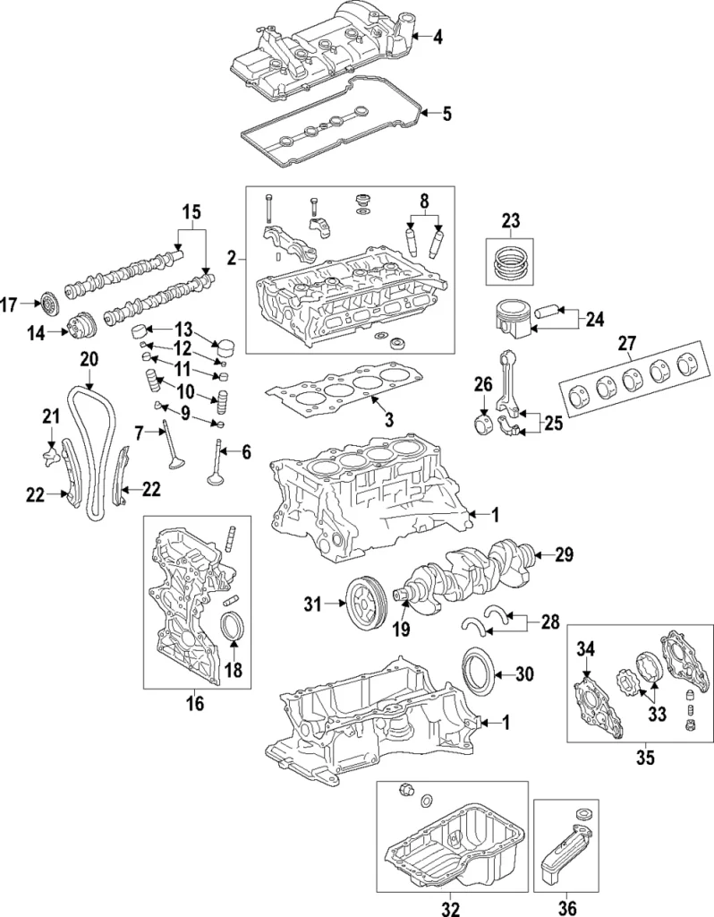 Crankshaft - Mazda (ZY08-11-300)