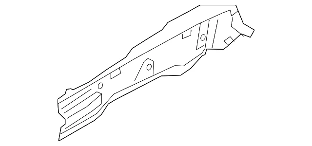 Frame Side Member - Mazda (BDTS-53-321A)