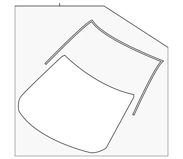 Glass Windshield - Mazda (VA45-63-900B)