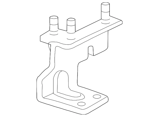 Power Steering Pump Reservoir Bracket - Mazda (1FAB-32-555)