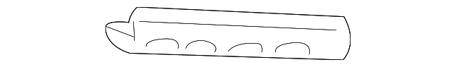 Hinge - Mazda (ZZM0-68-824)