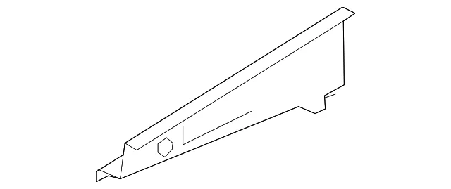 Fender Rail Reinforcement - Mazda (BCJH-54-271A)