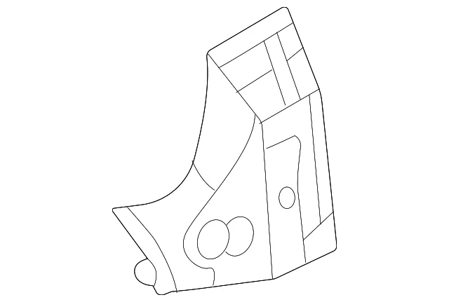 Plate(R) Corner - Mazda (DGH9-70-482A)