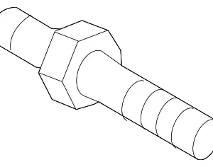 Handle, Outside Stud - Mazda (9YA9-40-603B)
